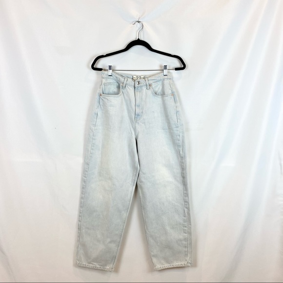 Free People Frank Dad Jeans Light NWT High-Rise - Picture 4 of 12
